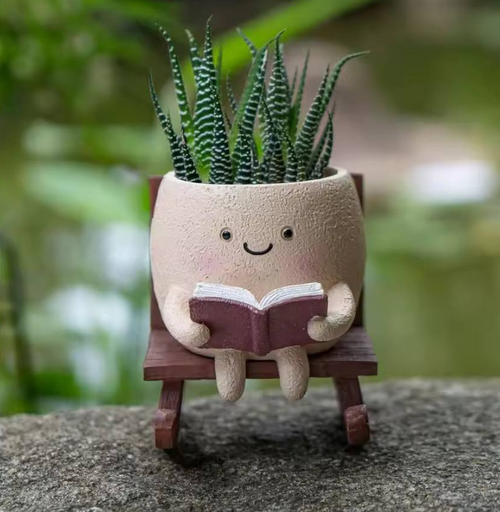 Bookworm Planter