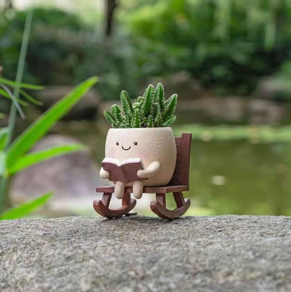 Bookworm Planter