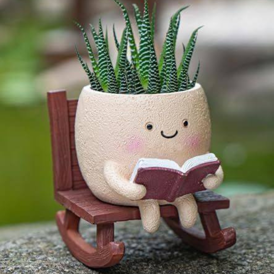 Bookworm Planter