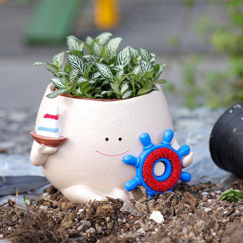 Sailboat Planter