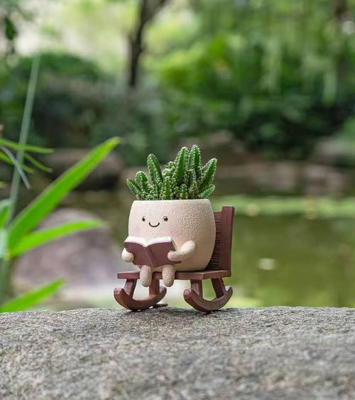 Bookworm Planter